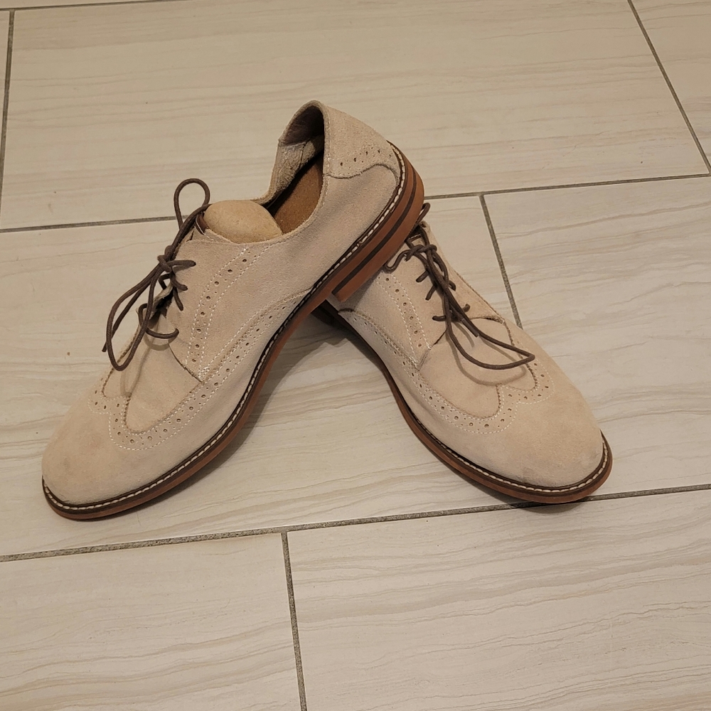 Florsheim, size 12, tan suede
